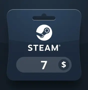 Steam Wallet USD 7 Gift Card BO