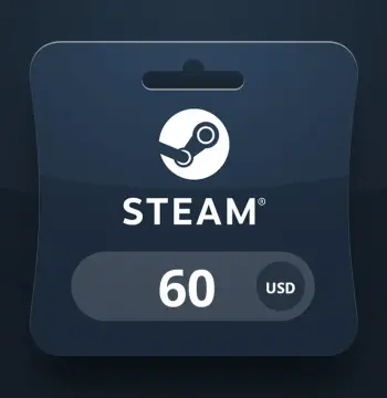Steam Wallet USD 60 Gift Card VE