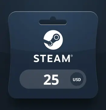 Steam Wallet USD 25 Gift Card EC