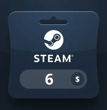 Steam Wallet USD 6 Gift Card LB