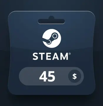 Steam Wallet USD 45 Gift Card DZ