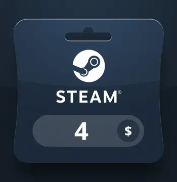 Steam Wallet USD 4 Gift Card LY