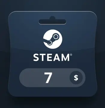 Steam Wallet USD 7 Gift Card PK