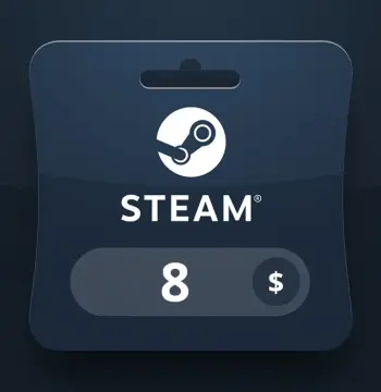Steam Wallet USD 8 Gift Card PK