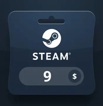 Steam Wallet USD 9 Gift Card PK