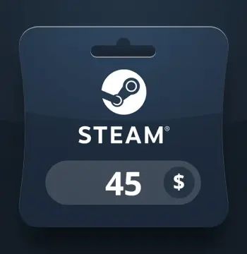 Steam Wallet USD 45 Gift Card MV