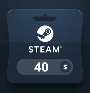 Steam Wallet USD 40 Gift Card NP