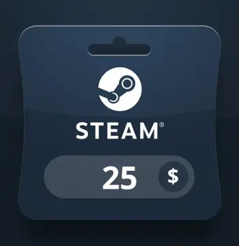 Steam Wallet USD 25 Gift Card MV
