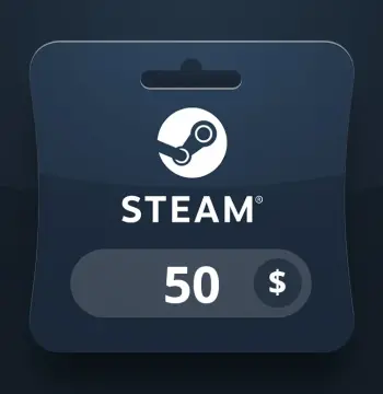 Steam Wallet USD 50 Gift Card BT