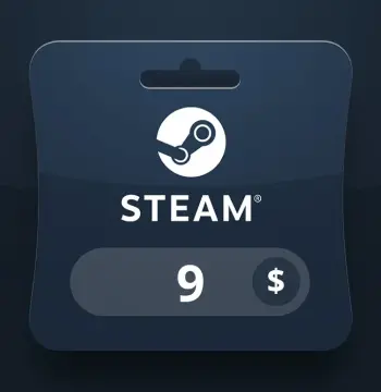 Steam Wallet USD 9 Gift Card MV