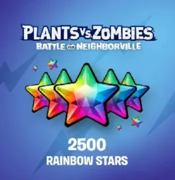 Plants vs. Zombies: Battle for Neighborville - 2500 Rainbow Stars DLC XBOX One / Xbox Series X|S CD Key
