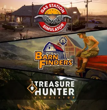 Gas Station Simulator + Barn Finders + Treasure Hunter Simulator Bundle XBOX One / Xbox Series X|S Account