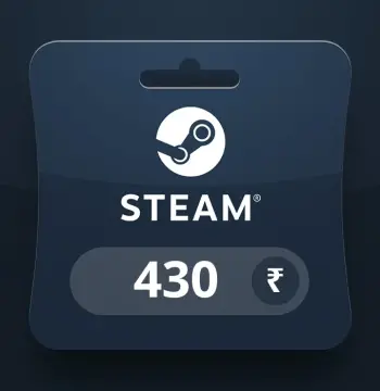 Steam Wallet INR 430 Gift Card IN