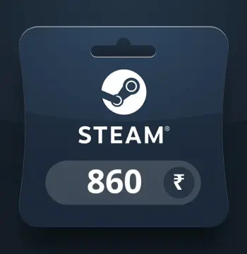 Steam Wallet INR 860 Gift Card IN