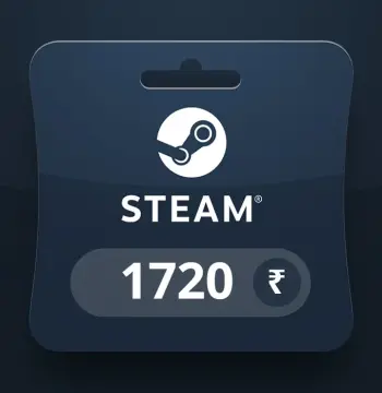Steam Wallet INR 1720 Gift Card IN