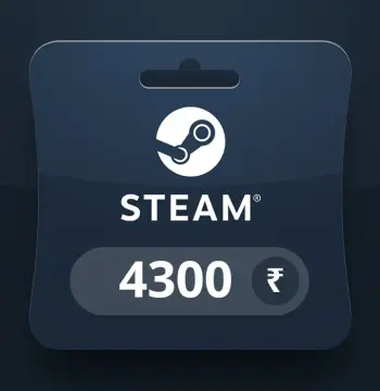 Steam Wallet INR 4300 Gift Card IN