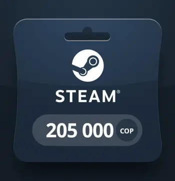 Steam Wallet COP 205000 Gift Card