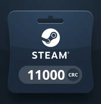 Steam Wallet CRC 11 000 Gift Card HR