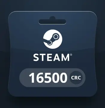 Steam Wallet CRC 16 500 Gift Card HR