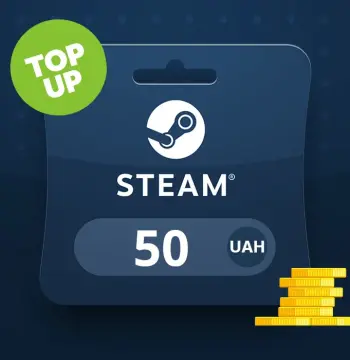 Steam UAH 50 Top Up UA