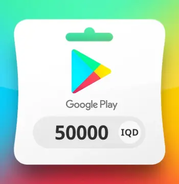 Google Play IQD 50000 Gift Card IQ