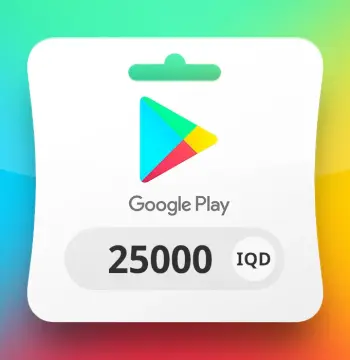 Google Play IQD 25000 Gift Card IQ
