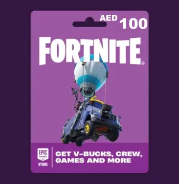Fortnite AED 100 PC Epic Games Gift Card AE