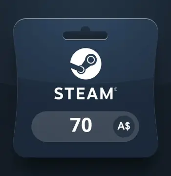 Steam Gift Card AUD 70 AU Activation Code