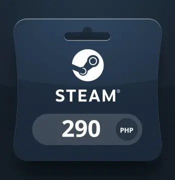 Steam Wallet PHP 290 Gift Card PH
