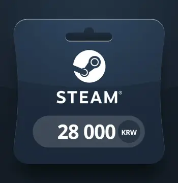 Steam Wallet KRW 28000 Gift Card KR