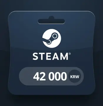 Steam Wallet KRW 42000 Gift Card KR