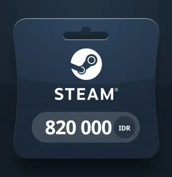 Steam Wallet IDR 820000 Gift Card ID