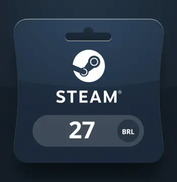 Steam Wallet BRL 27 Gift Card BR