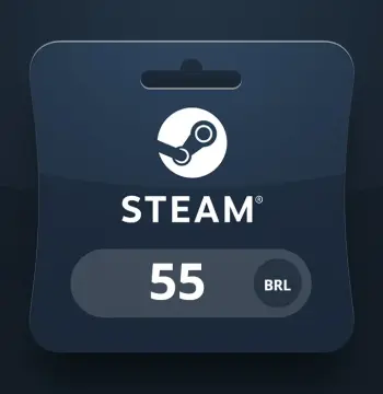 Steam Wallet BRL 55 Gift Card BR