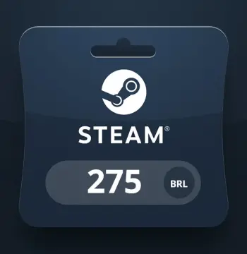 Steam Wallet BRL 275 Gift Card BR