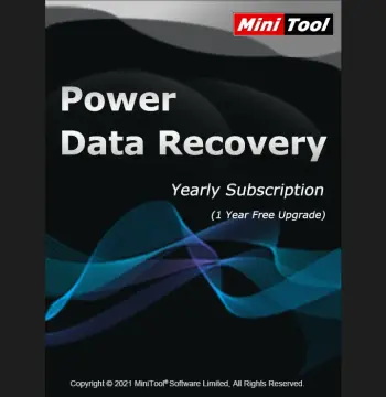 MiniTool Power Data Recovery Yearly Subscription (1 Year / 1 PC)