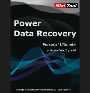 MiniTool Power Data Recovery Personal Ultimate License (3 PCs)