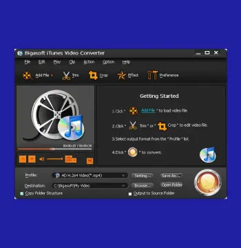 Bigasoft iTunes Video Converter PC CD Key