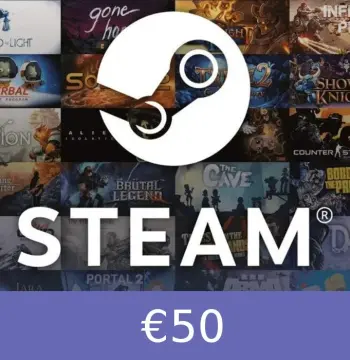 Steam Wallet Card €50 EU Activation Code
