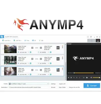 AnyMP4 MP4 Converter CD Key (1 Year / 1 PC)