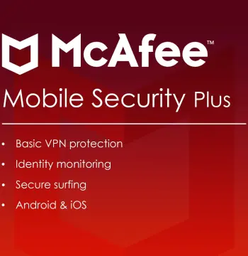McAfee Mobile Security Plus VPN Key (1 Year / Unlimited Devices)
