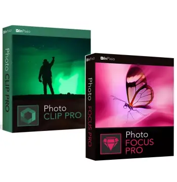 InPixio Photo Clip 9 Professional + Photo Focus 4 Pro Bundle Key