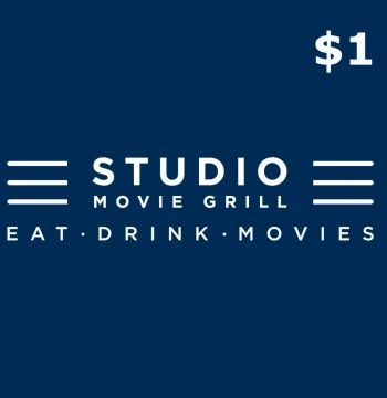 Studio Movie Grill $1 Gift Card US