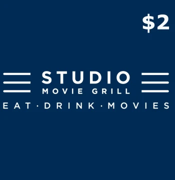 Studio Movie Grill $2 Gift Card US