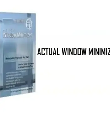 Actual Tools - Actual Window Minimizer 8 PC CD Key
