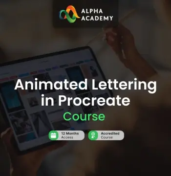 Animated Lettering in Procreate Alpha Academy Code