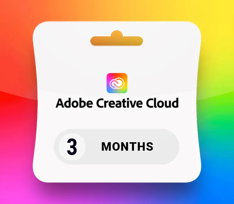 Adobe Creative Cloud Pro - 3 Months Subscription Key