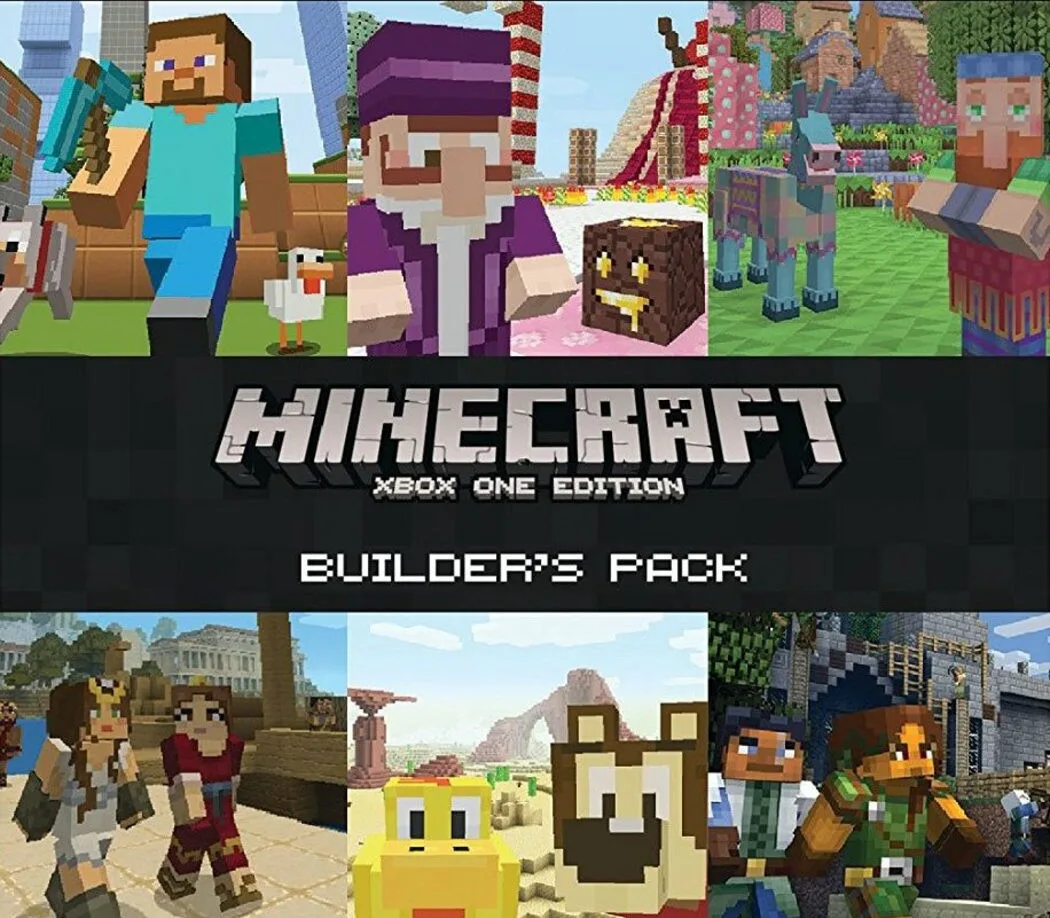 Minecraft Xbox Cdback Minecraft - Builder's Pack DLC XBOX One CD Key