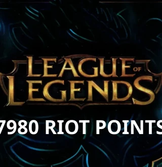 League of Legends 7980 RP Prepaid Card TR