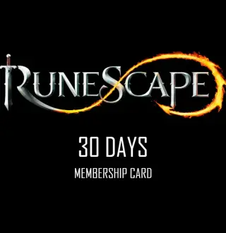RuneScape 30-Day Prepaid Time Game Card EU